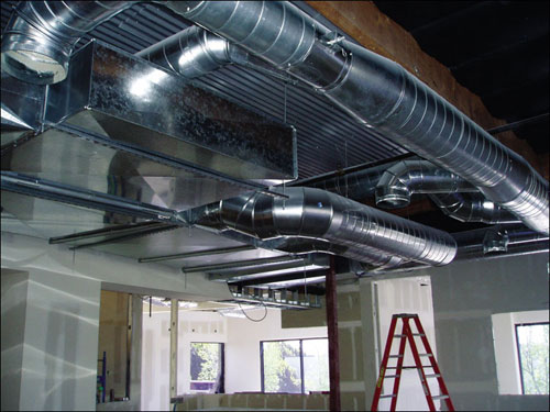 Fox Creek Heating Ductwork