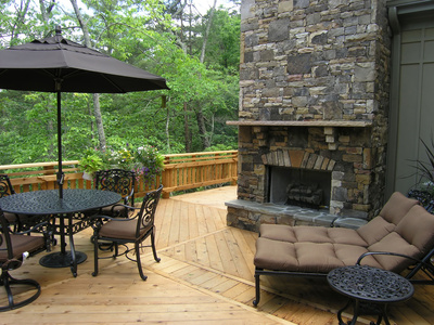 Outdoor Fireplace